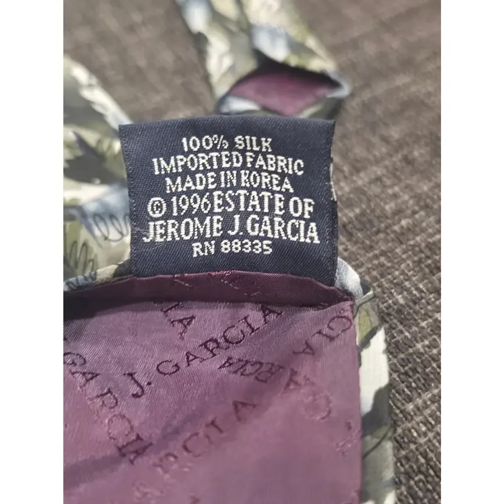 Vintage 1996 J. Garcia Silk Tie Collection 17 Landscape Vintage 1996